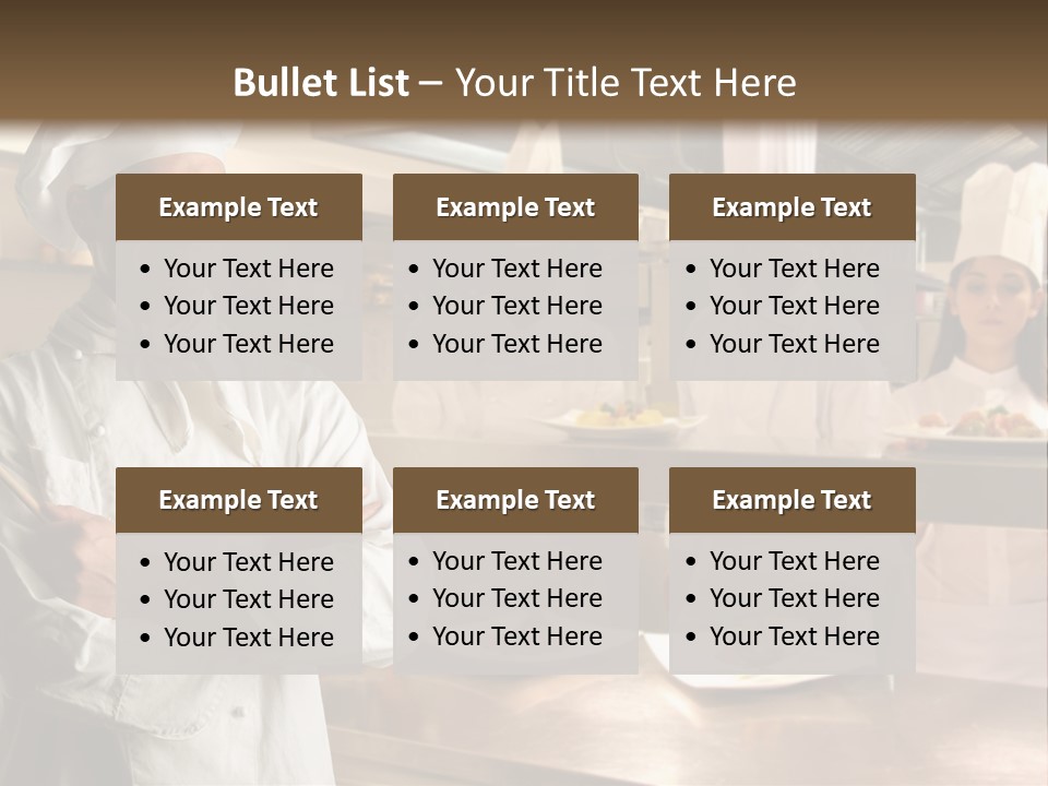 Preparation Nutrition Male PowerPoint Template