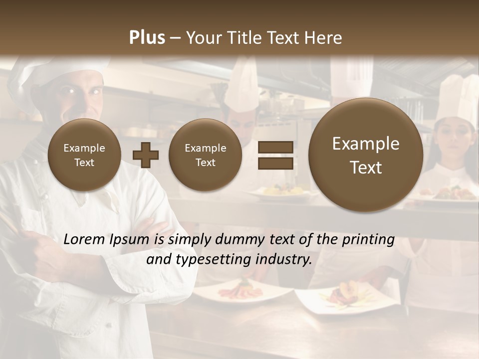Preparation Nutrition Male PowerPoint Template