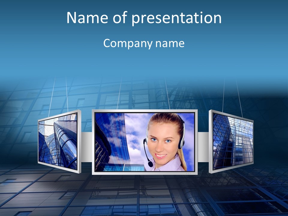 Online New Multimedia PowerPoint Template