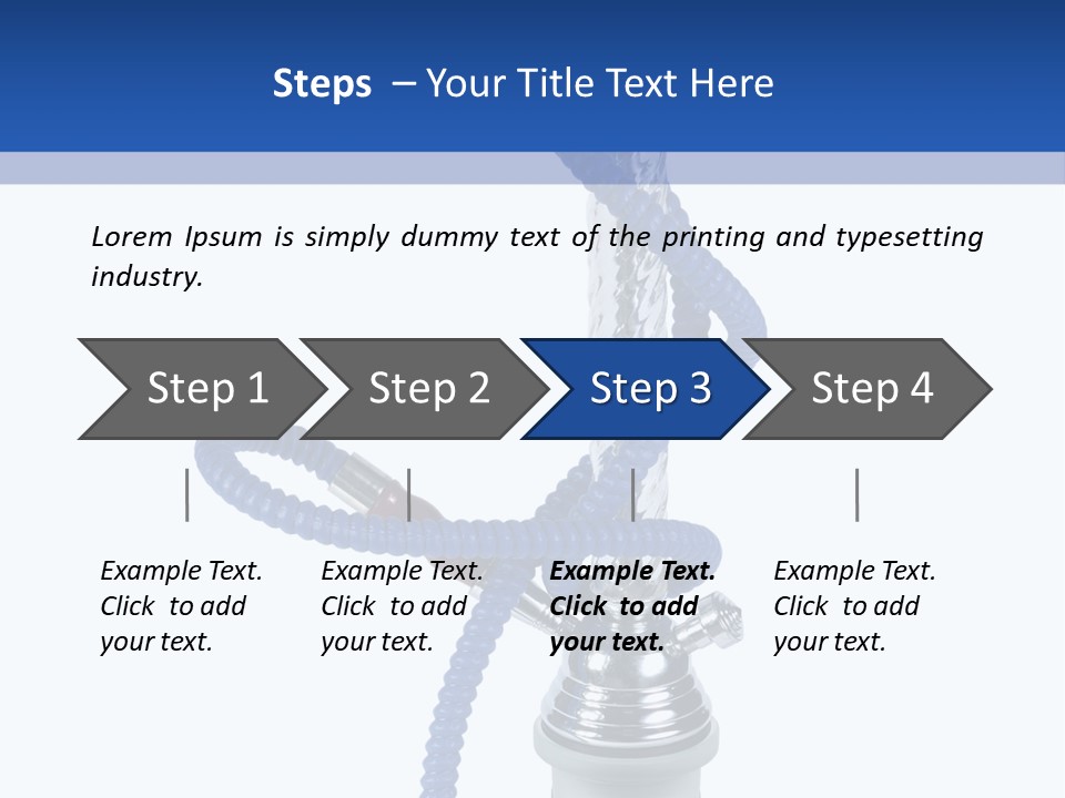 Steam Art Arabian PowerPoint Template