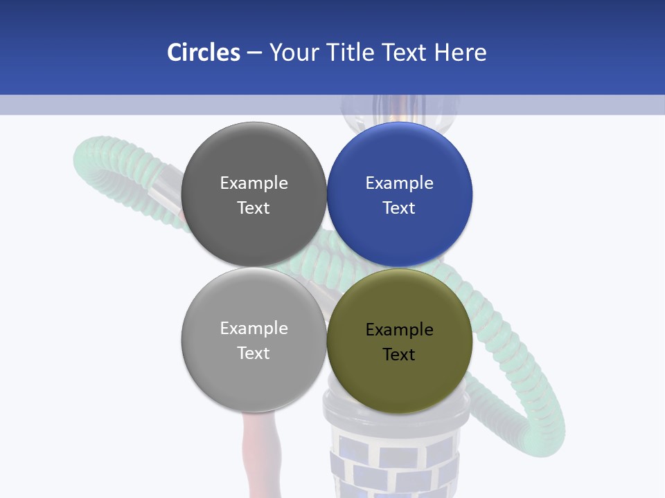 Puff Water White PowerPoint Template