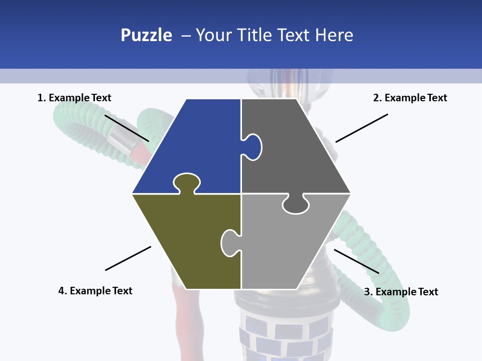 Puff Water White PowerPoint Template