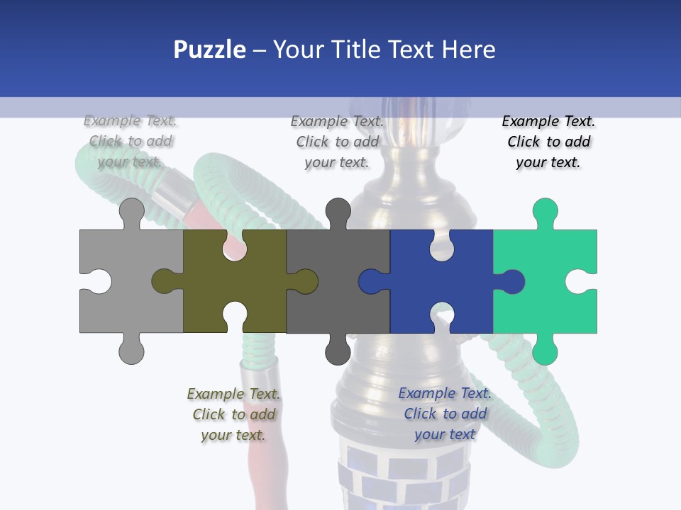 Puff Water White PowerPoint Template