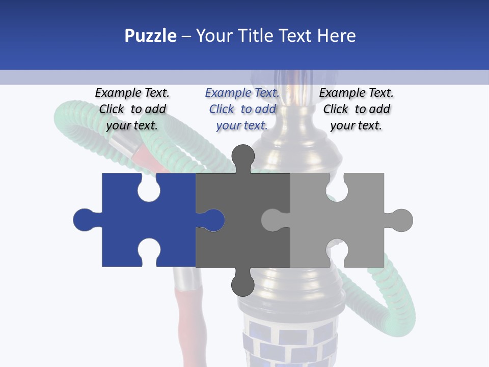 Puff Water White PowerPoint Template