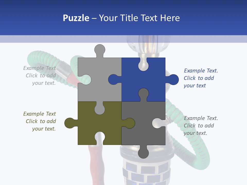 Puff Water White PowerPoint Template