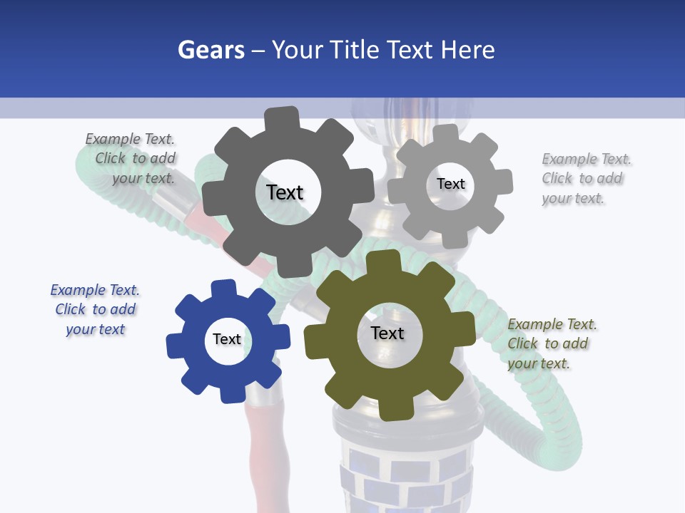 Puff Water White PowerPoint Template