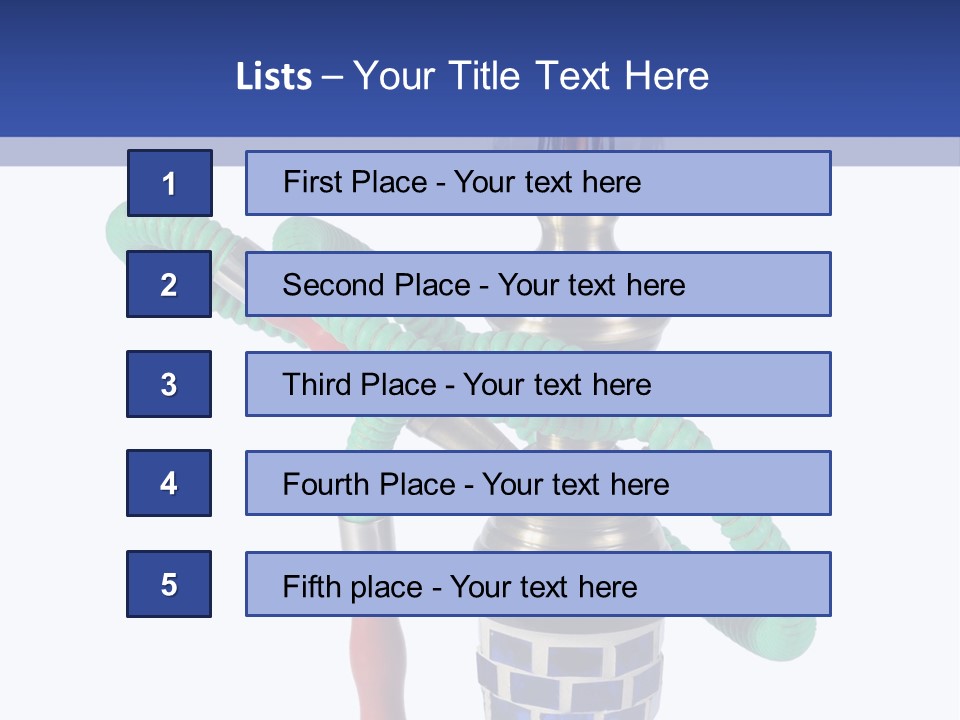 Puff Water White PowerPoint Template