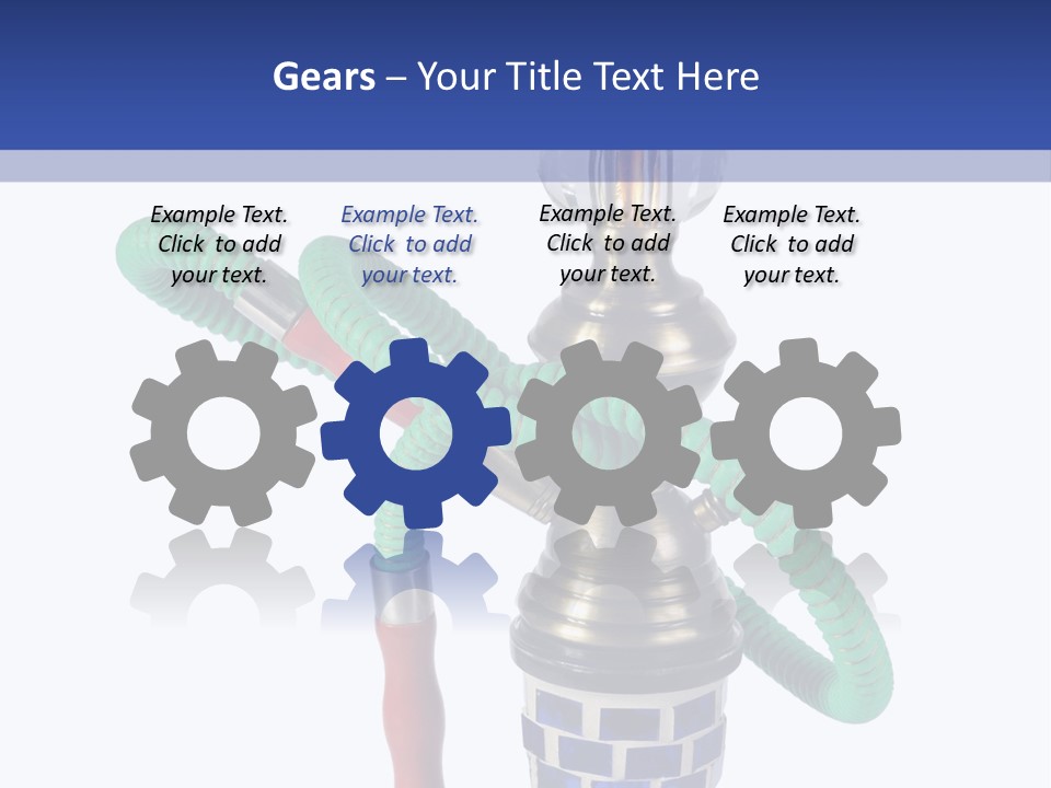 Puff Water White PowerPoint Template