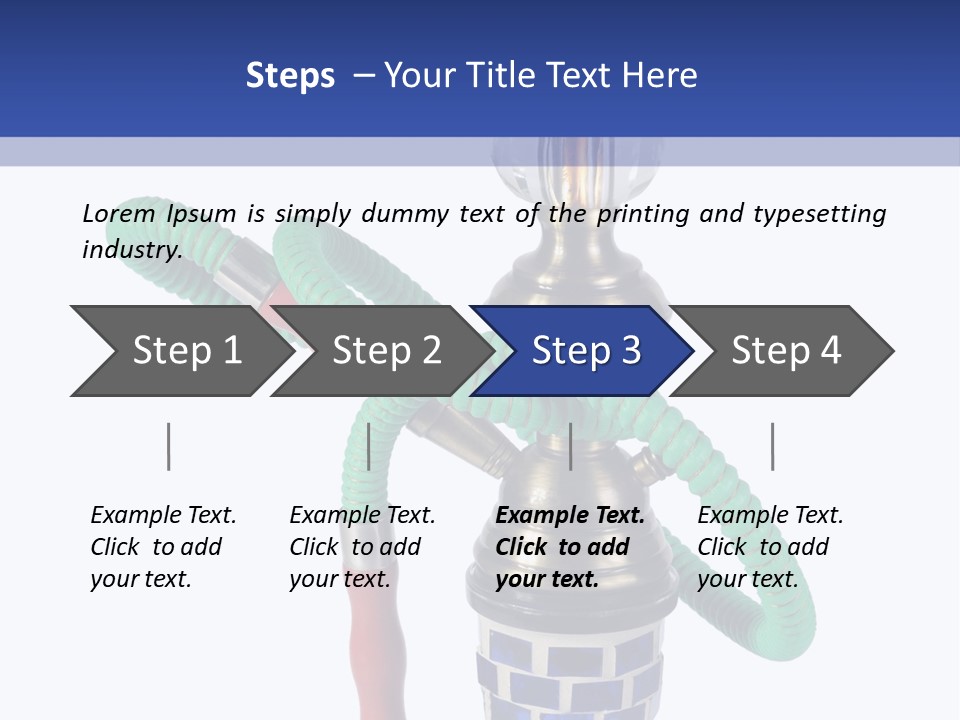 Puff Water White PowerPoint Template