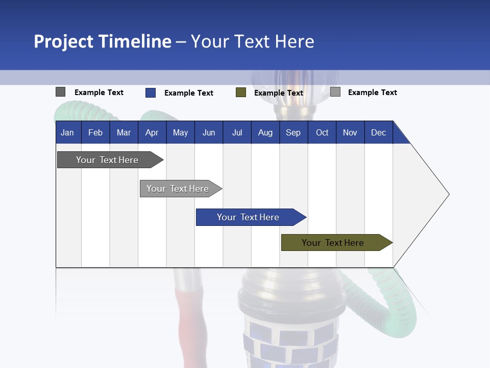 Puff Water White PowerPoint Template