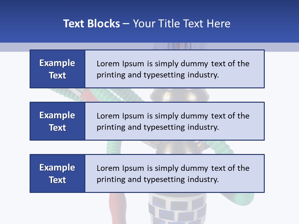 Puff Water White PowerPoint Template