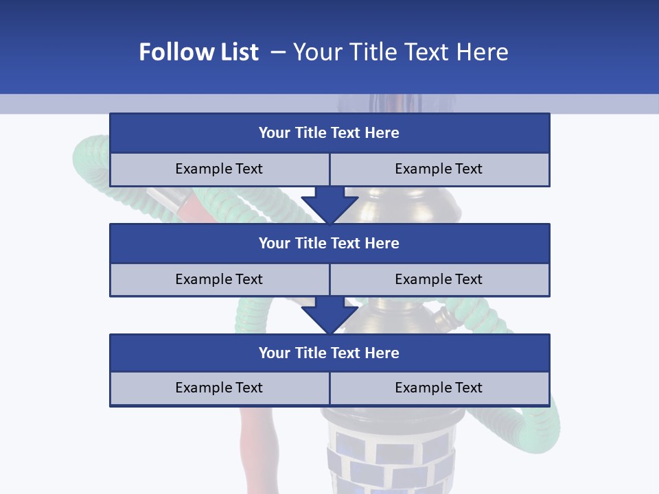 Puff Water White PowerPoint Template