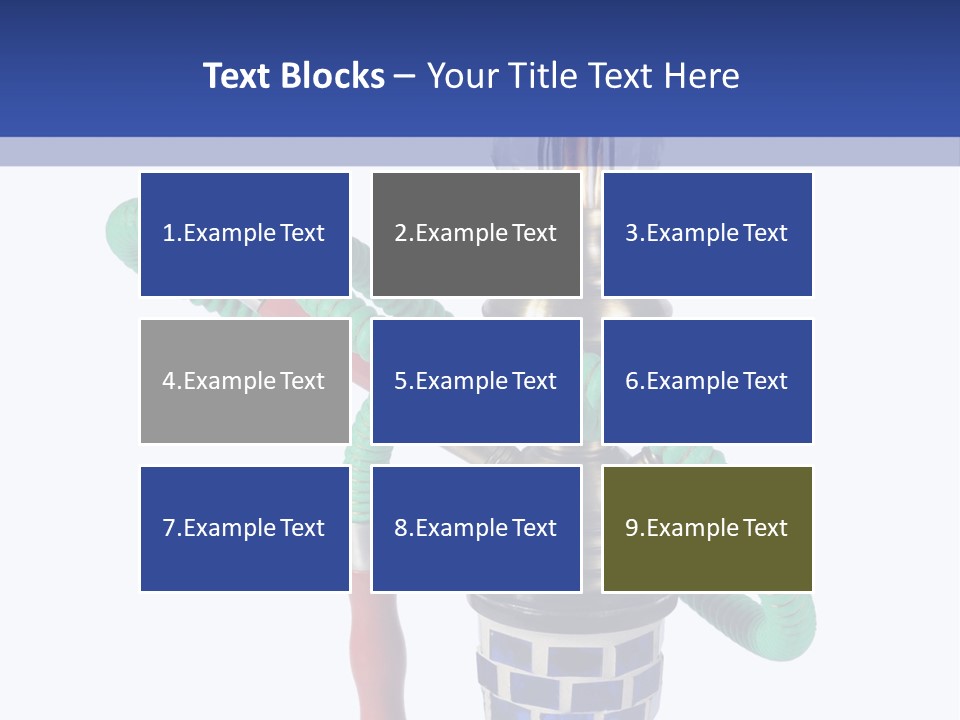 Puff Water White PowerPoint Template