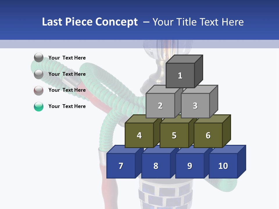 Puff Water White PowerPoint Template