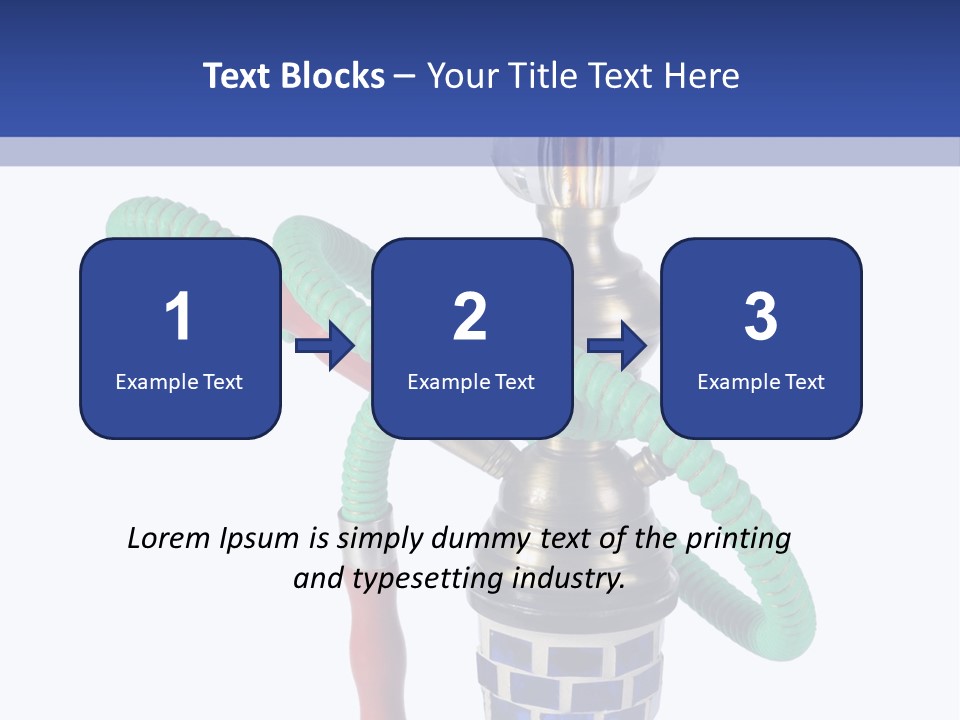 Puff Water White PowerPoint Template