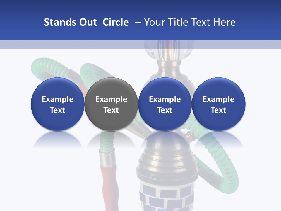 Puff Water White PowerPoint Template