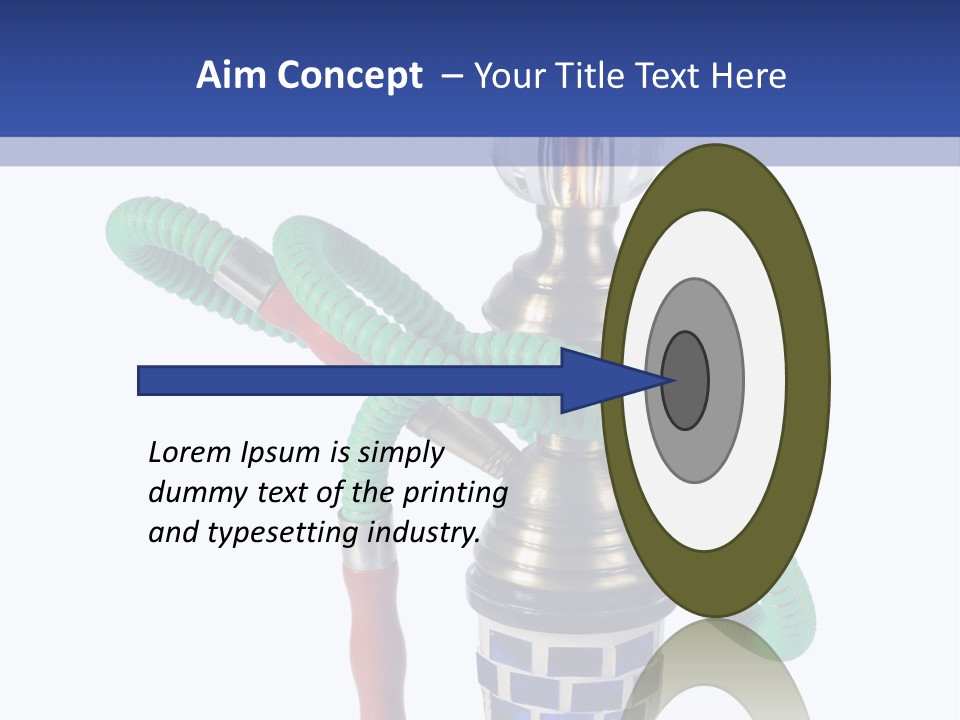 Puff Water White PowerPoint Template