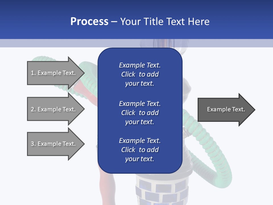 Puff Water White PowerPoint Template