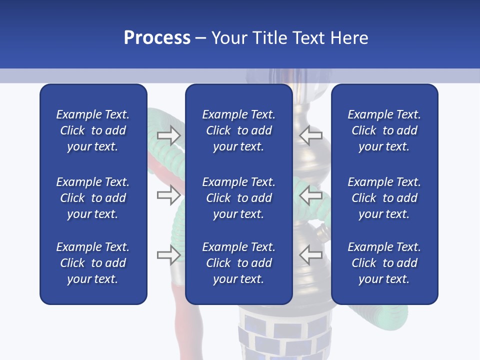 Puff Water White PowerPoint Template