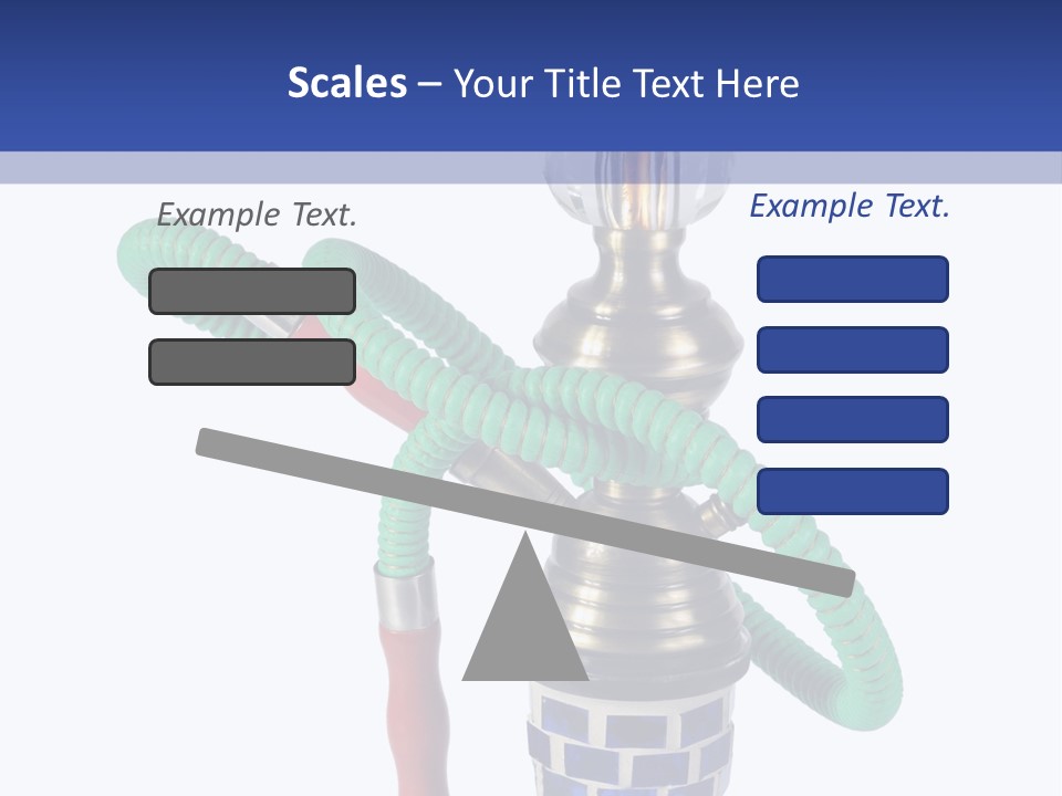 Puff Water White PowerPoint Template