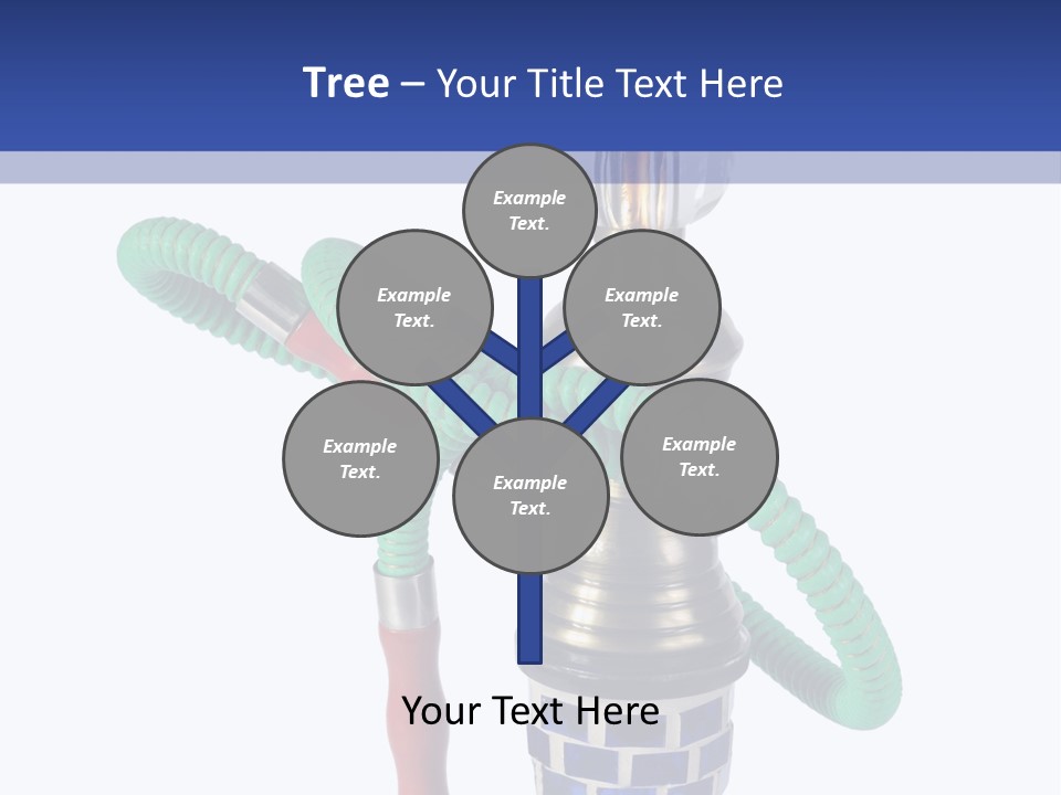 Puff Water White PowerPoint Template