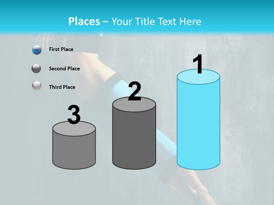 Performer Stunt Stretching PowerPoint Template