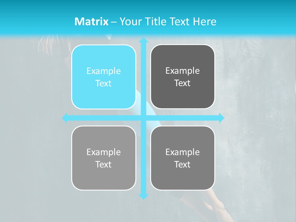 Performer Stunt Stretching PowerPoint Template