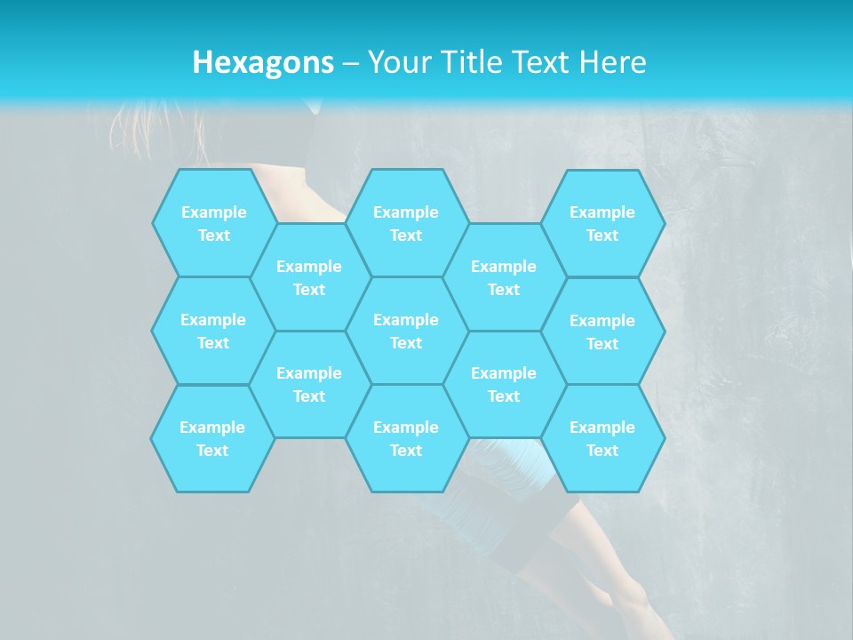 Performer Stunt Stretching PowerPoint Template