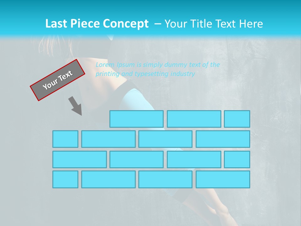 Performer Stunt Stretching PowerPoint Template