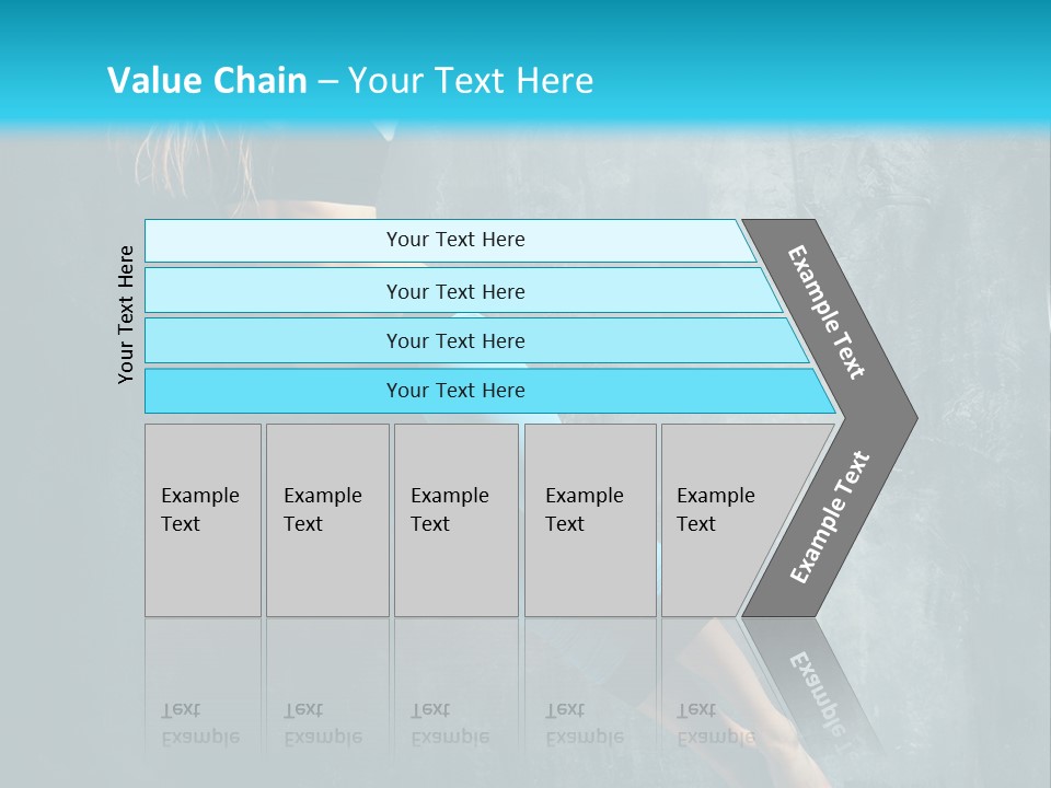 Performer Stunt Stretching PowerPoint Template