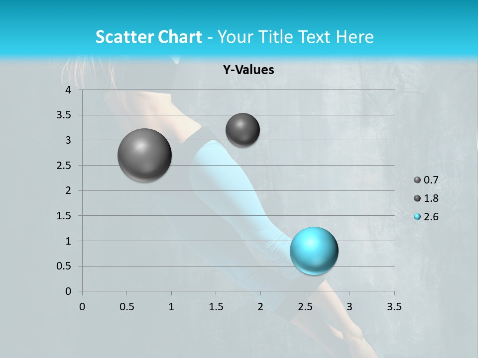 Performer Stunt Stretching PowerPoint Template