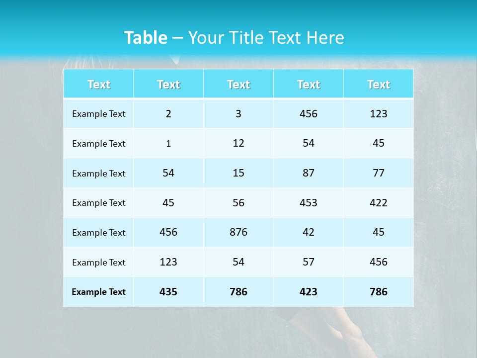 Performer Stunt Stretching PowerPoint Template