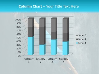 Performer Stunt Stretching PowerPoint Template