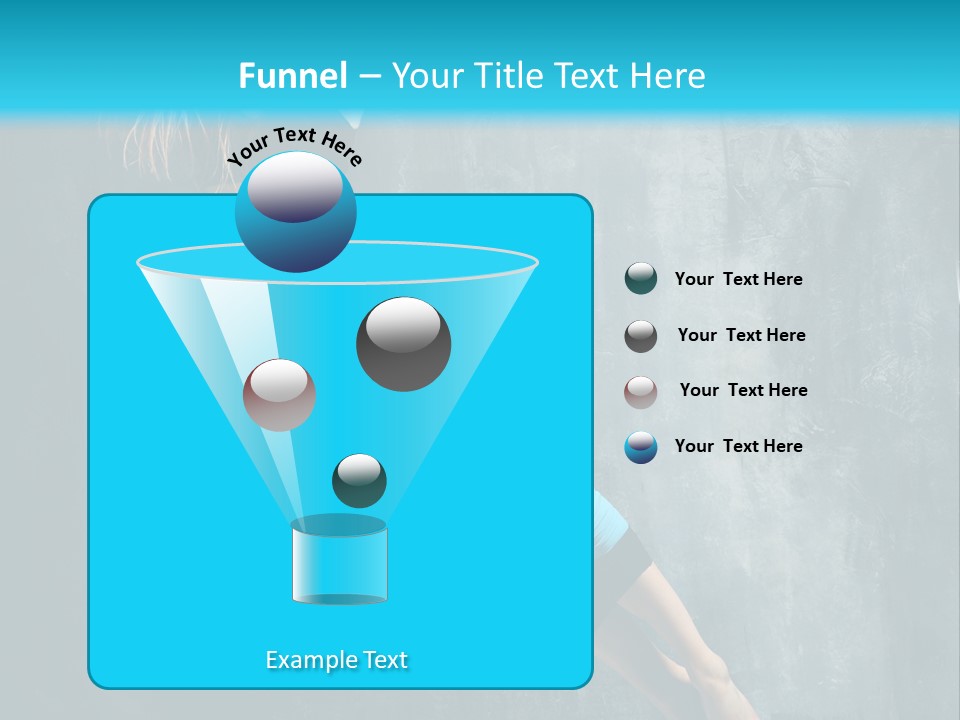 Performer Stunt Stretching PowerPoint Template