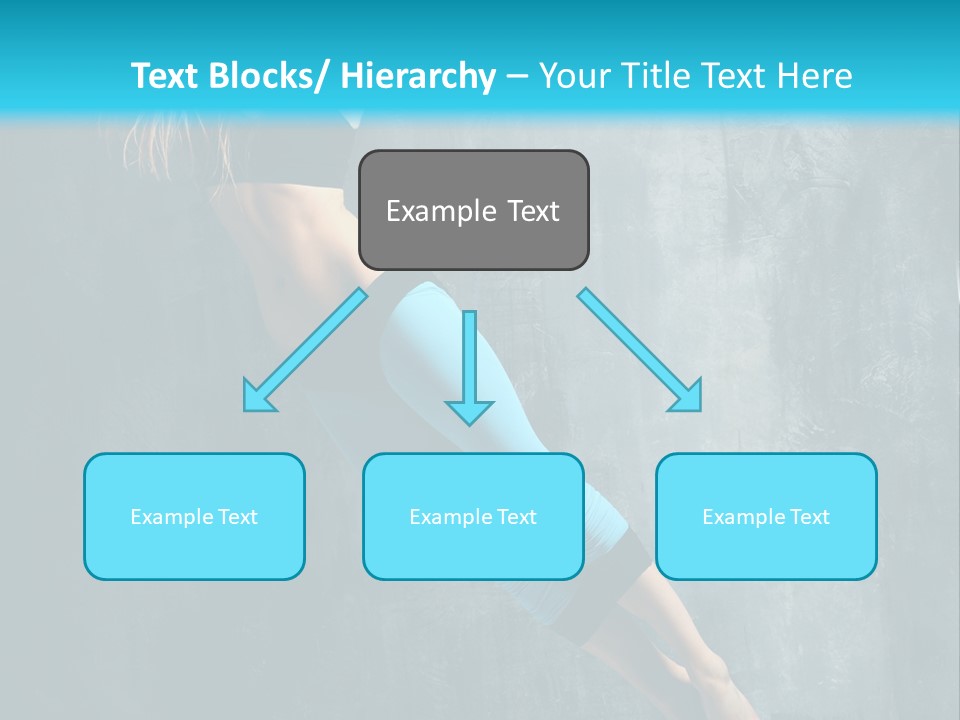 Performer Stunt Stretching PowerPoint Template