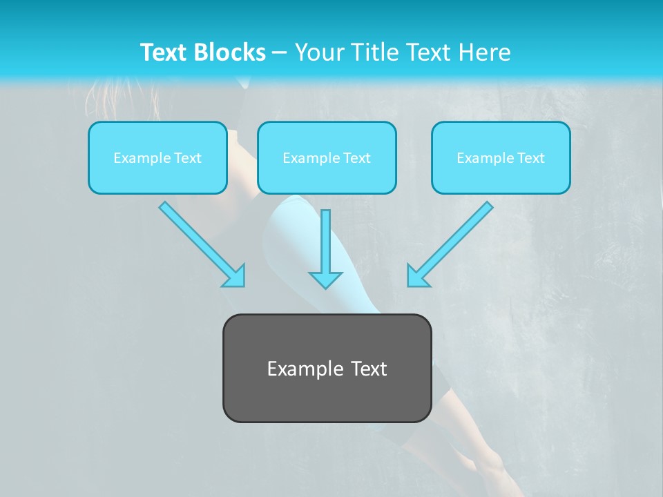 Performer Stunt Stretching PowerPoint Template