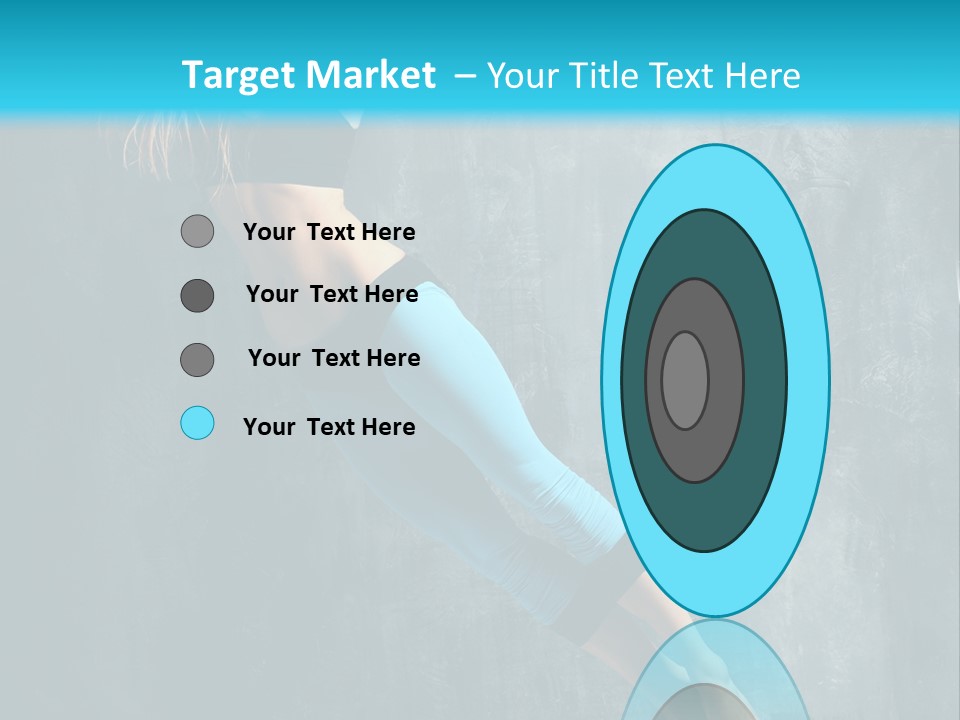 Performer Stunt Stretching PowerPoint Template