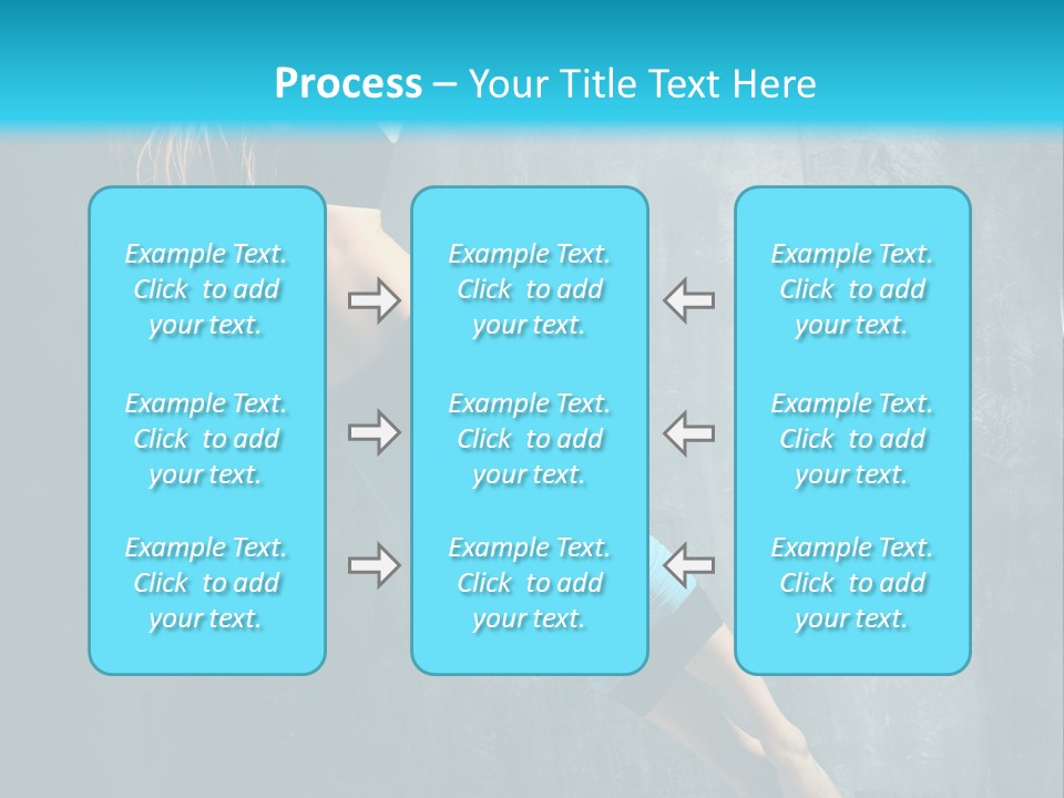 Performer Stunt Stretching PowerPoint Template