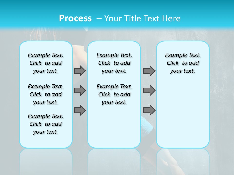 Performer Stunt Stretching PowerPoint Template