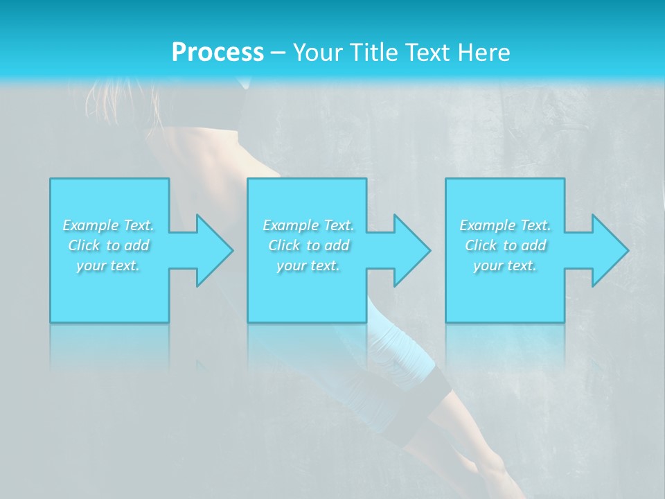 Performer Stunt Stretching PowerPoint Template