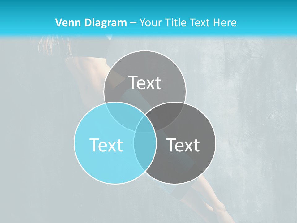 Performer Stunt Stretching PowerPoint Template