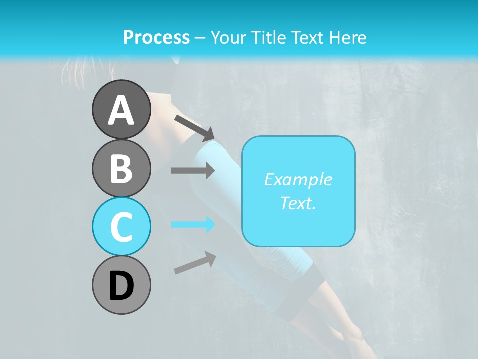 Performer Stunt Stretching PowerPoint Template