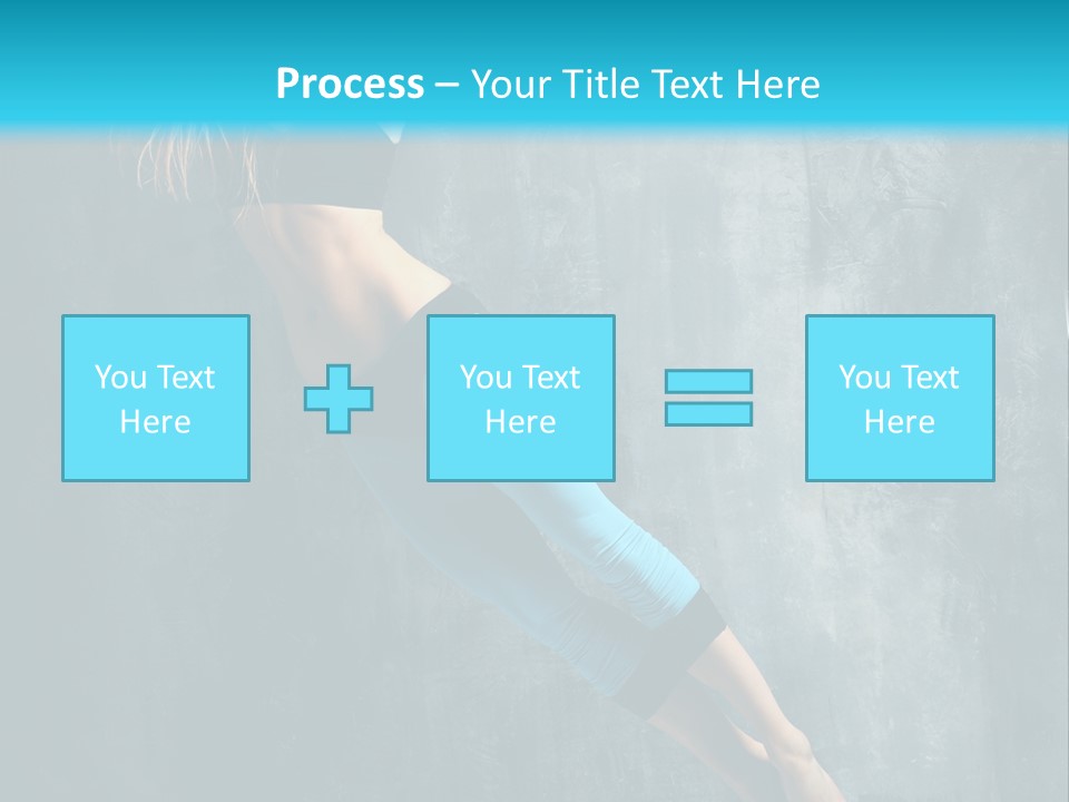 Performer Stunt Stretching PowerPoint Template