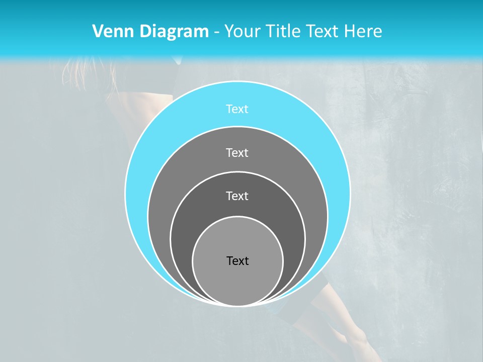 Performer Stunt Stretching PowerPoint Template