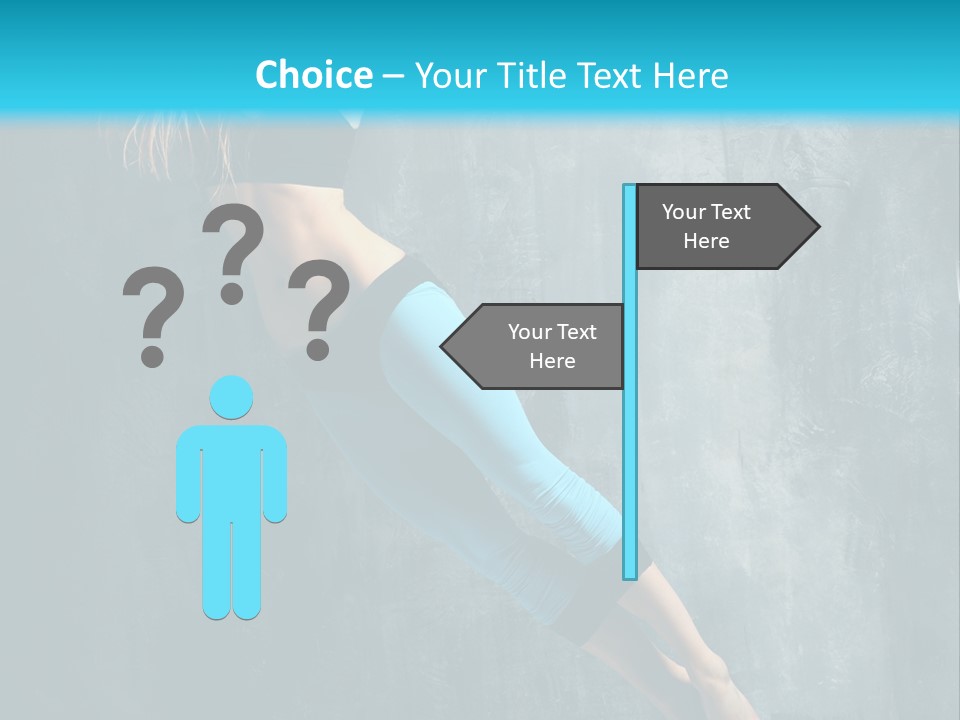 Performer Stunt Stretching PowerPoint Template