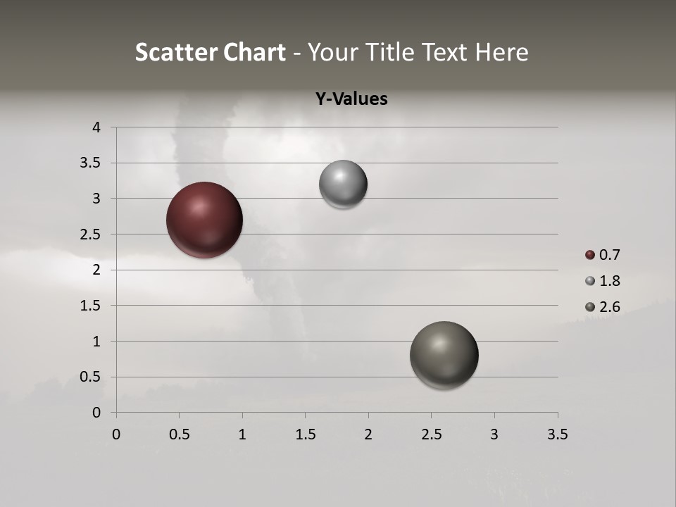 Life Meadow Clouds PowerPoint Template