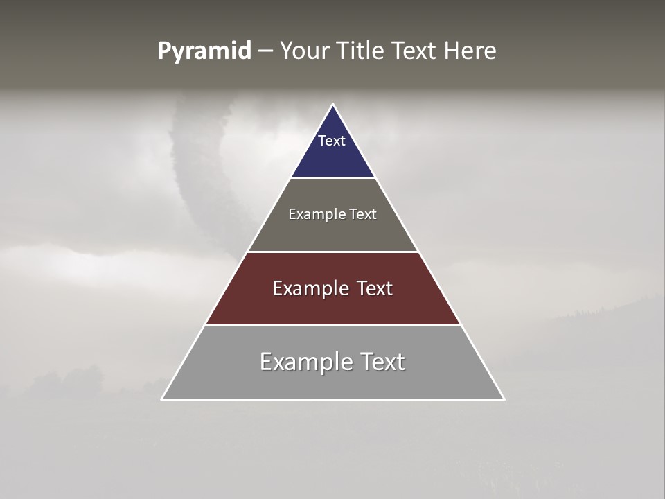 Life Meadow Clouds PowerPoint Template