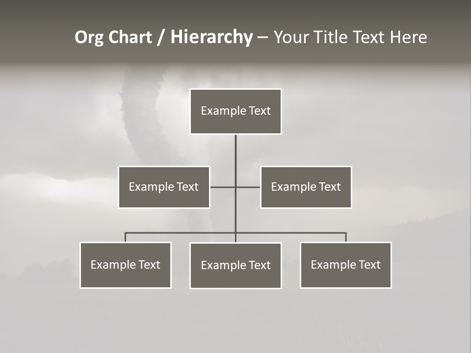 Life Meadow Clouds PowerPoint Template