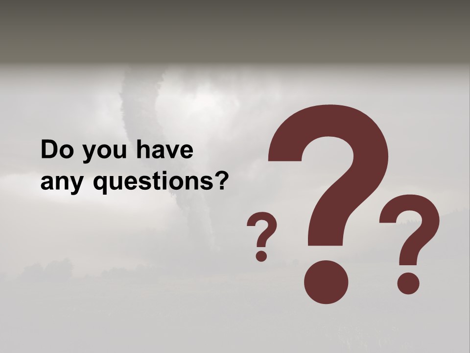 Life Meadow Clouds PowerPoint Template