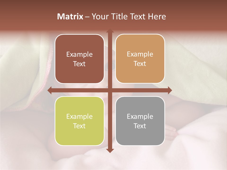 Face Infant Child PowerPoint Template